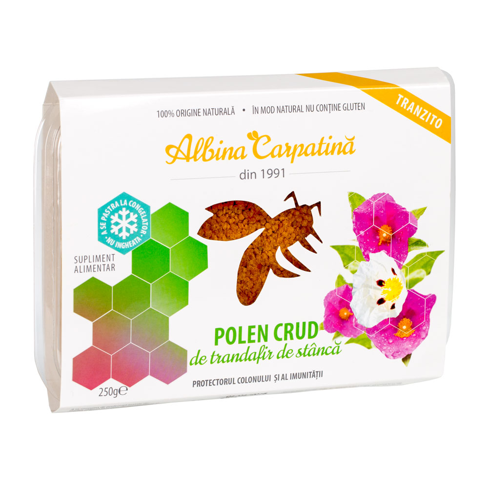 Polen crud de trandafir de stanca 250g