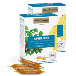 Apielixir memorie și concentrare 20+10 fiole x 10 ml